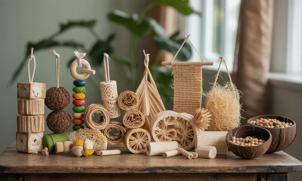 Toys to Boost Bird Mental Engagement