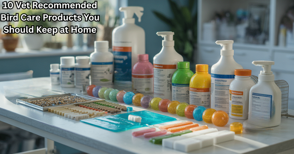 Vet recommended bird care products for healthy birds