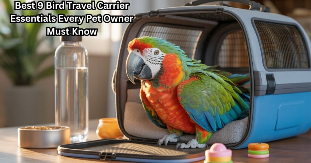 best bird travel carrier for safe trips