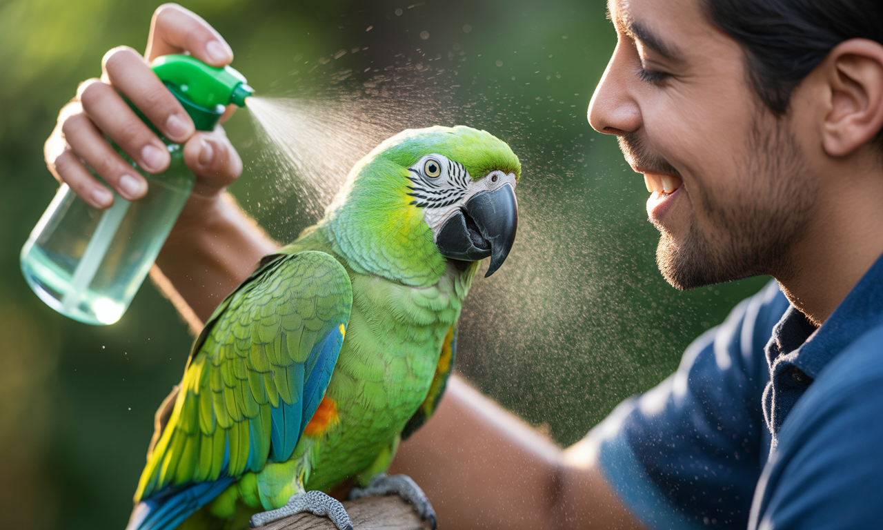 bird bathing routine step by step guide