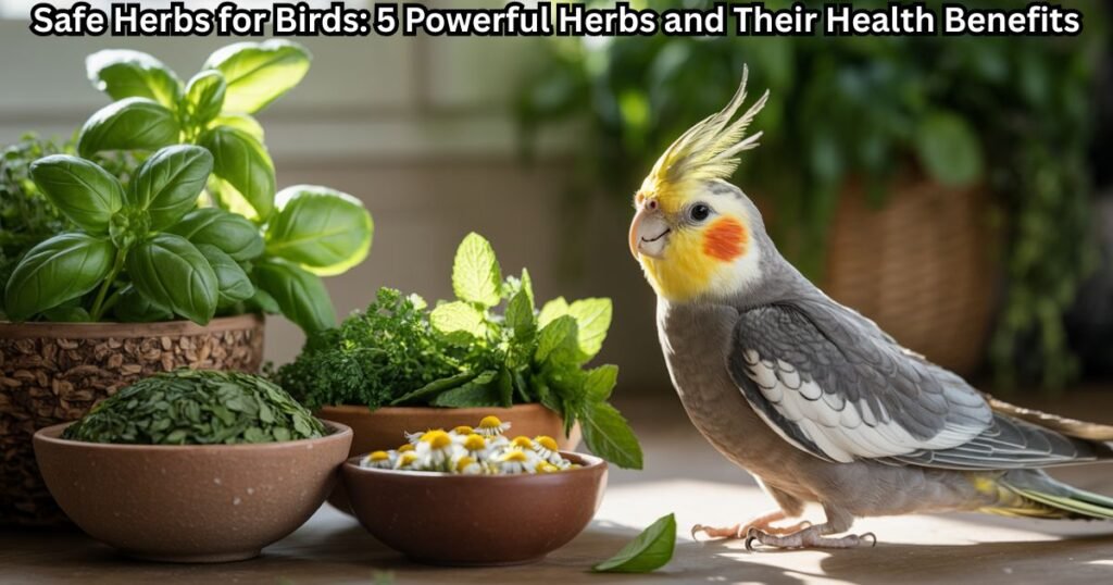 Safe herbs for birds for better health and vibrant feathers