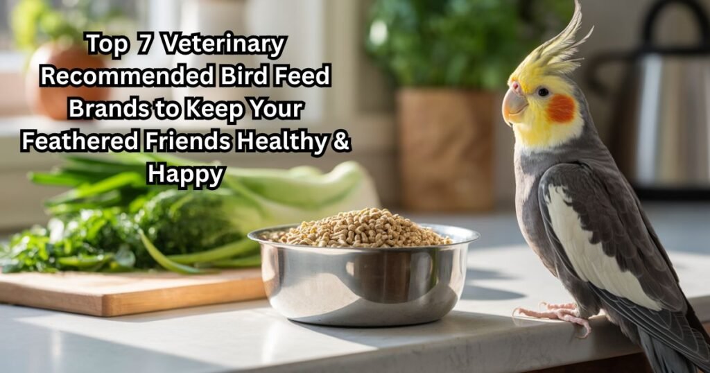 balanced pellet bowl with greens for small parrots