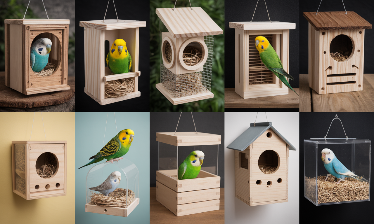 comparison of best nest boxes for budgies and cockatiels