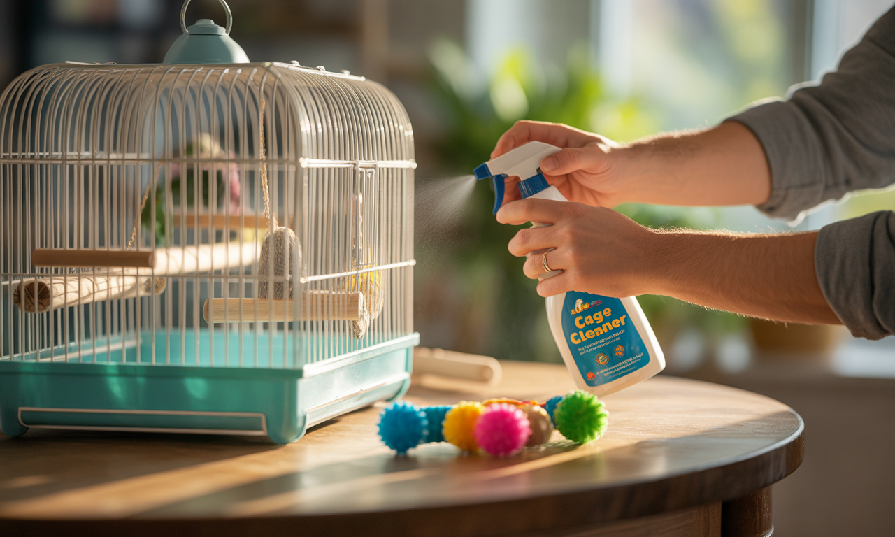 Pet bird product reviews by owners showing essential daily supplies