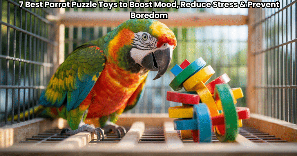 parrot puzzle toys improving mental stimulation and mood