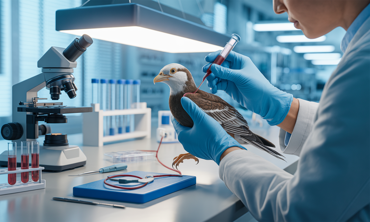 blood work included in annual parrot checkup