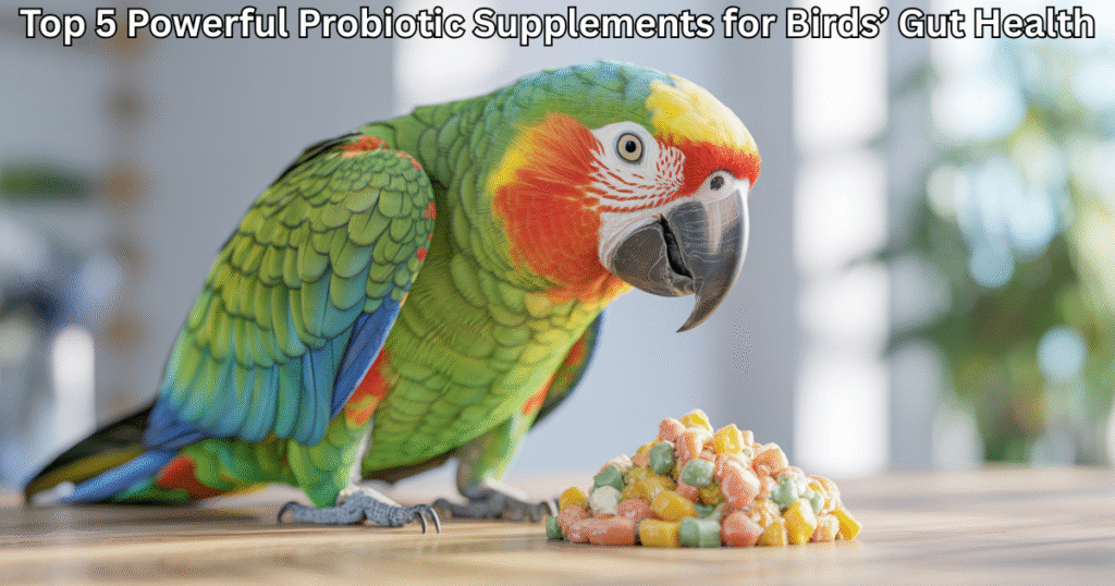 probiotic supplements for birds supporting healthy digestion