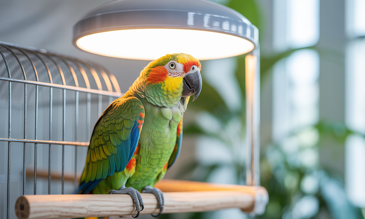 UVB lighting for birds supporting indoor health and happiness