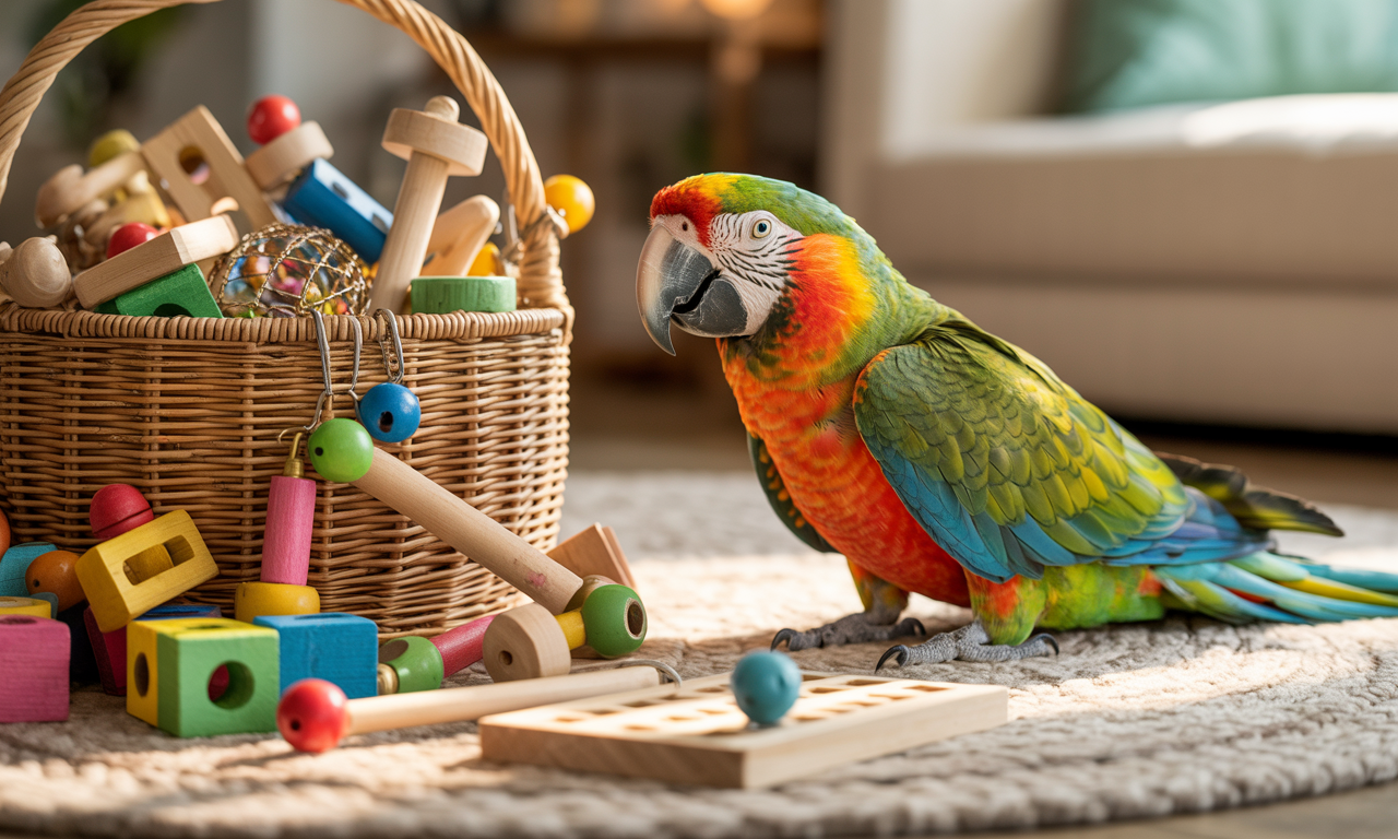 interactive parrot puzzle toys for brain development